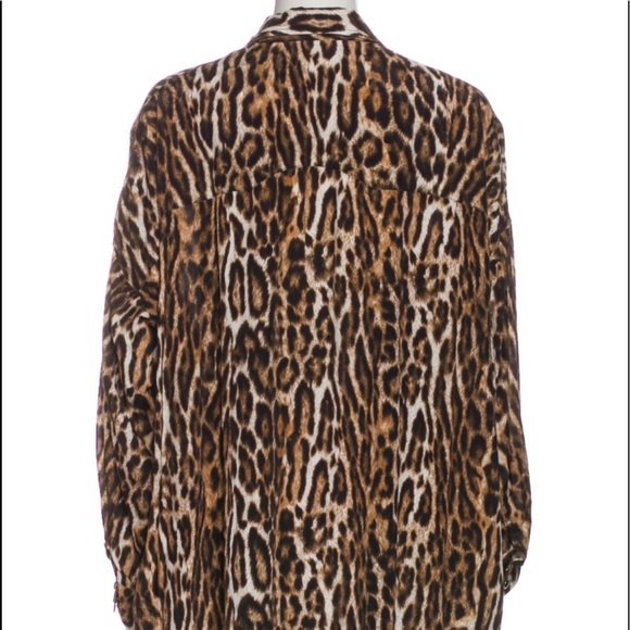 R13 Animal print top - Picture 4 of 5